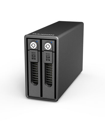 RAIDON GR3660-B3 (2.5"-3.5" 2 Bay RAID 6G)