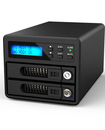 RAIDON GR3680-SB3 (3.5"-2.5" 2 Bay RAID 6G)