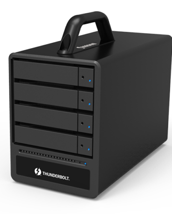 STARDOM SR4-TB3-B (3.5"-2.5" 4Bay RAID, Thunderbolt™ 3)